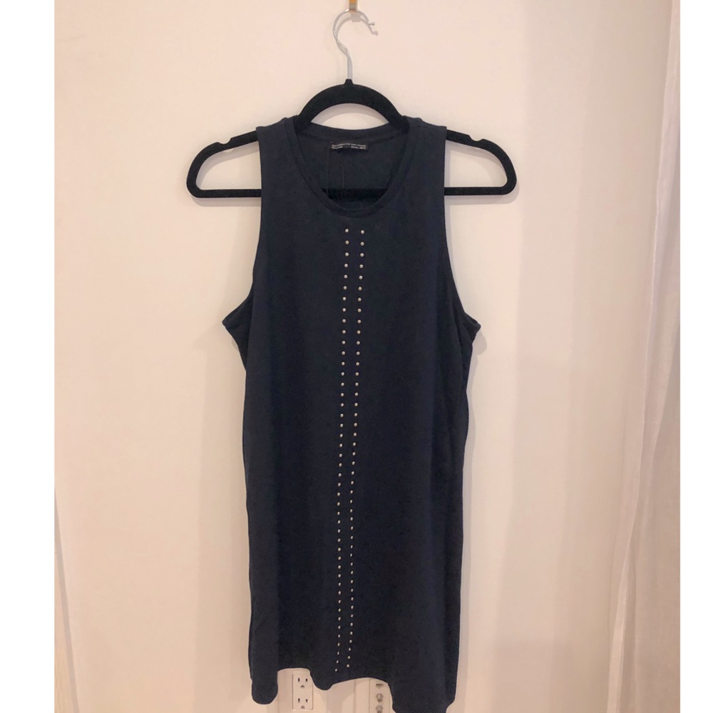 Zara blue dress with front detail size L